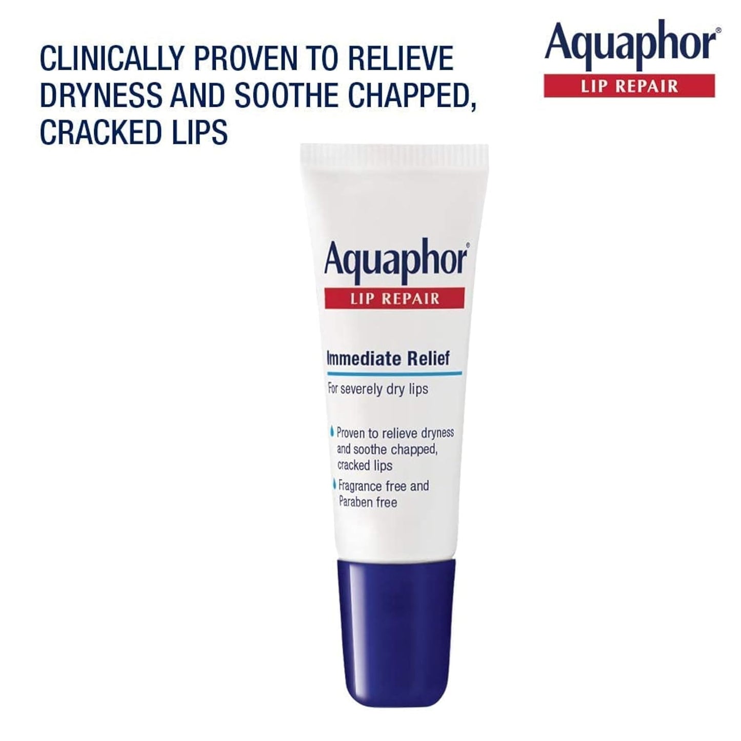 Aquaphor Lip Repair, 0.35 Fl Oz, Pack of 6