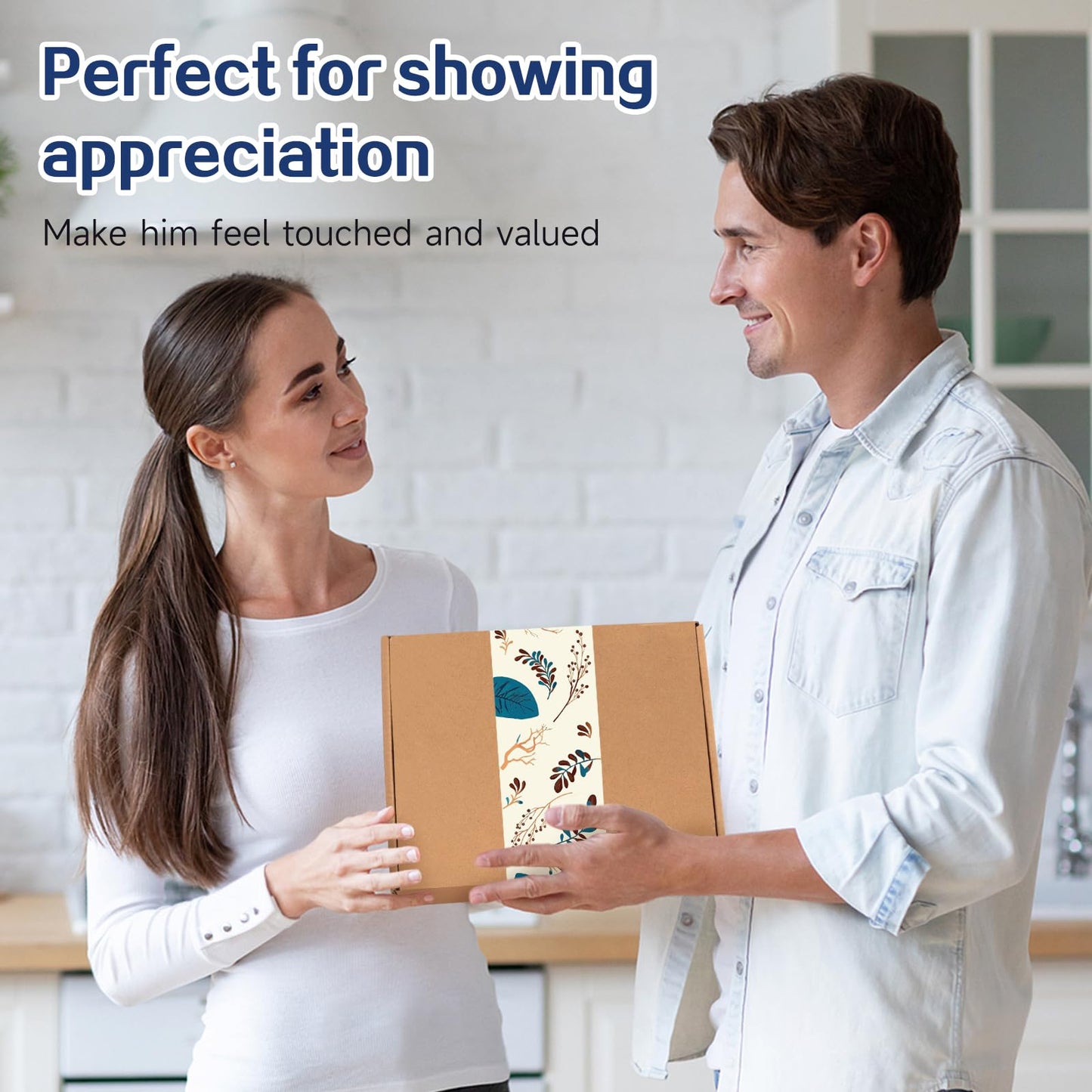 Employee Appreciation Gifts for Men, Thank You Gift Box for Men with Wooden Sign, Employee Appreciation Gifts Bulk, Gift for Male Coworkers, Teacher, Boss, Team, Mentor, Friend, Leader, Social Worker