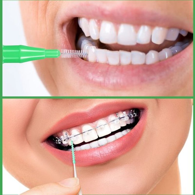 350 Pieces Interdental Brush Tooth Floss Tooth Cleaning Tool Toothpick Dental Tooth Flossing Head Oral Dental Flosser Teeth Soft Dental Picks Refill Dental Flosser Toothpick Cleaners (Cute Colors)
