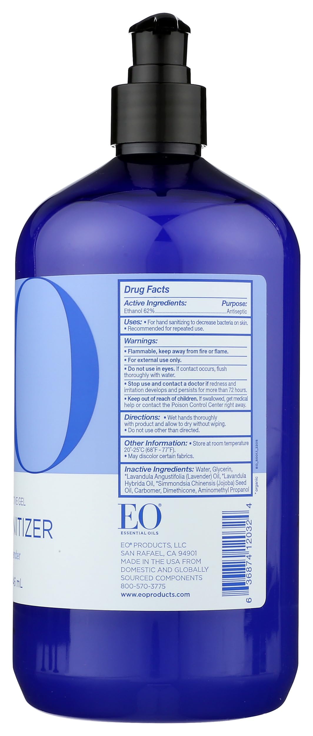 Eo Lavender Hand Sanitizer, 32 FZ
