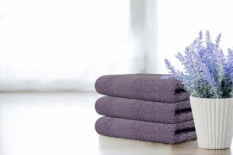 Premium Wash Cloths Pack of 12 (13" x 13" Inches)- 100% Combed Ring Spun Cotton WashCloth - Luxury Washcloths – Ultra Soft Face Towels - Highly Absorbent Wash Cloth for Face (Purple Ash)