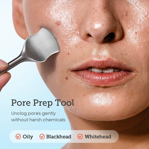 Professional Comedone Extractor For Whitehead And Blemish Removal Stainless Steel Blackhead Extractions Tool