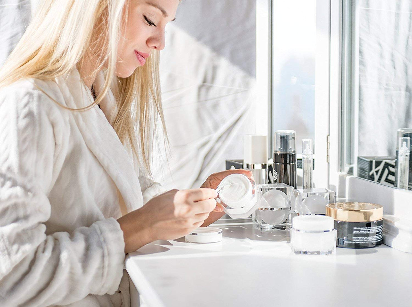 Forever Flawless Facial Peeling Gel and Moisturizing Cream. Two-Step Face Treatment. SPA Exfoliation at Home and Optimal Hydration for a Flawless Look