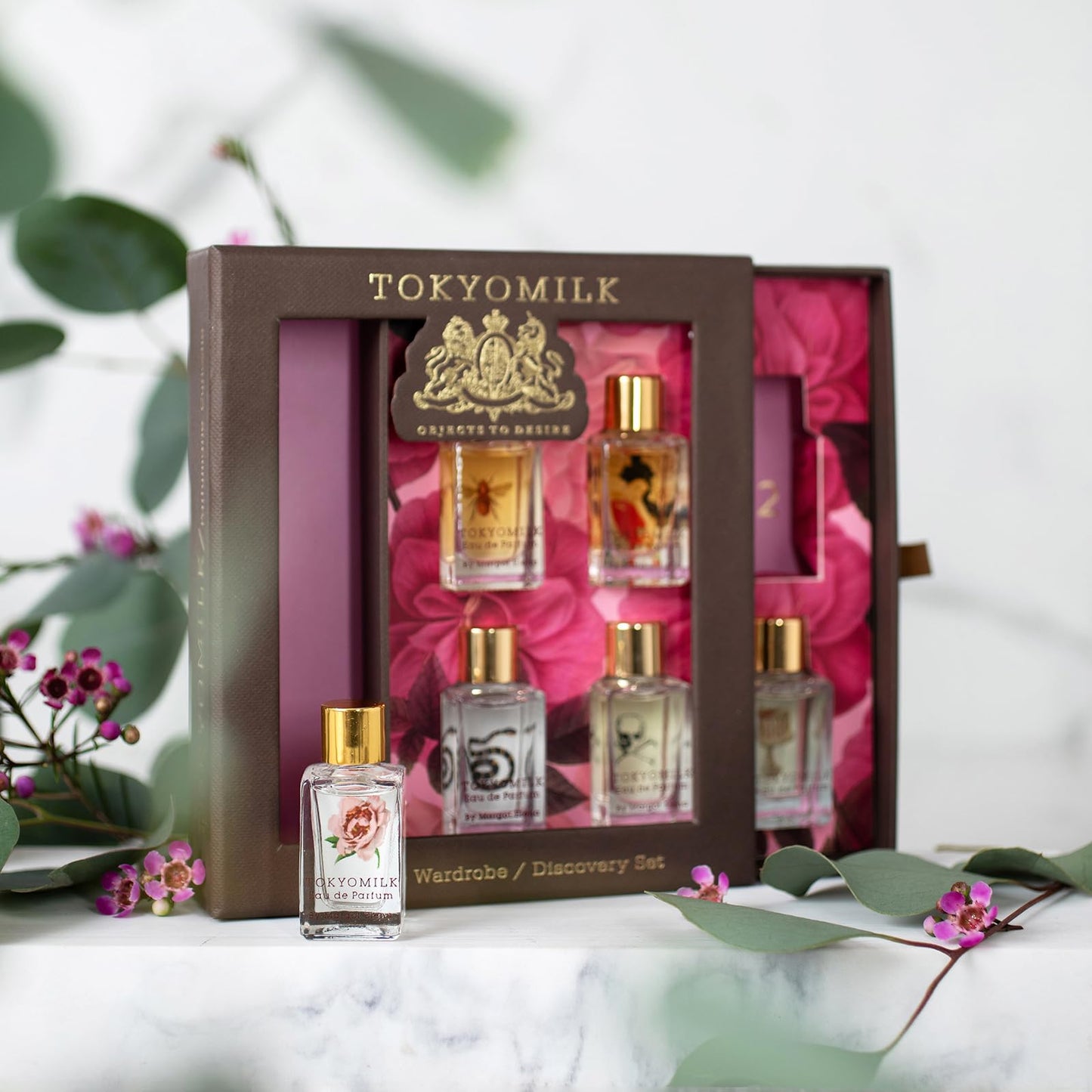 TOKYOMILK Eau de Parfum Discovery Set, 6 Mini Perfumes for Women in 0.23 oz