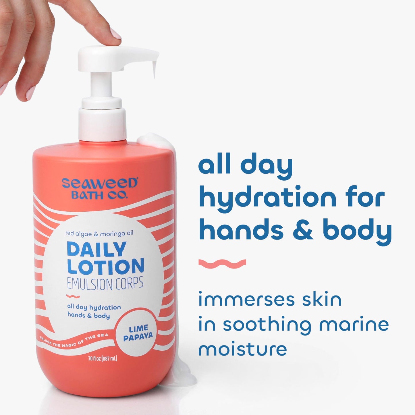 Seaweed Bath CO Lime Papaya Daily Lotion, 30 FZ
