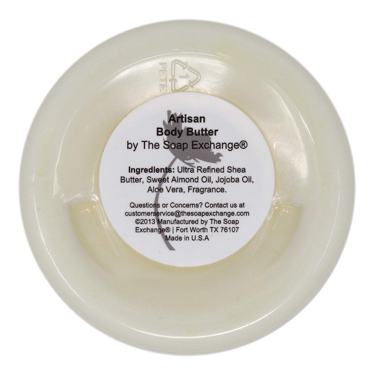 The Soap Exchange Body Butter - Lumberjack Scent - Hand Crafted 4 fl oz / 120 ml Natural Artisan Skin Care, Shea Butter, Aloe Vera, Nourish, Moisturize, & Protect. Made in the USA.