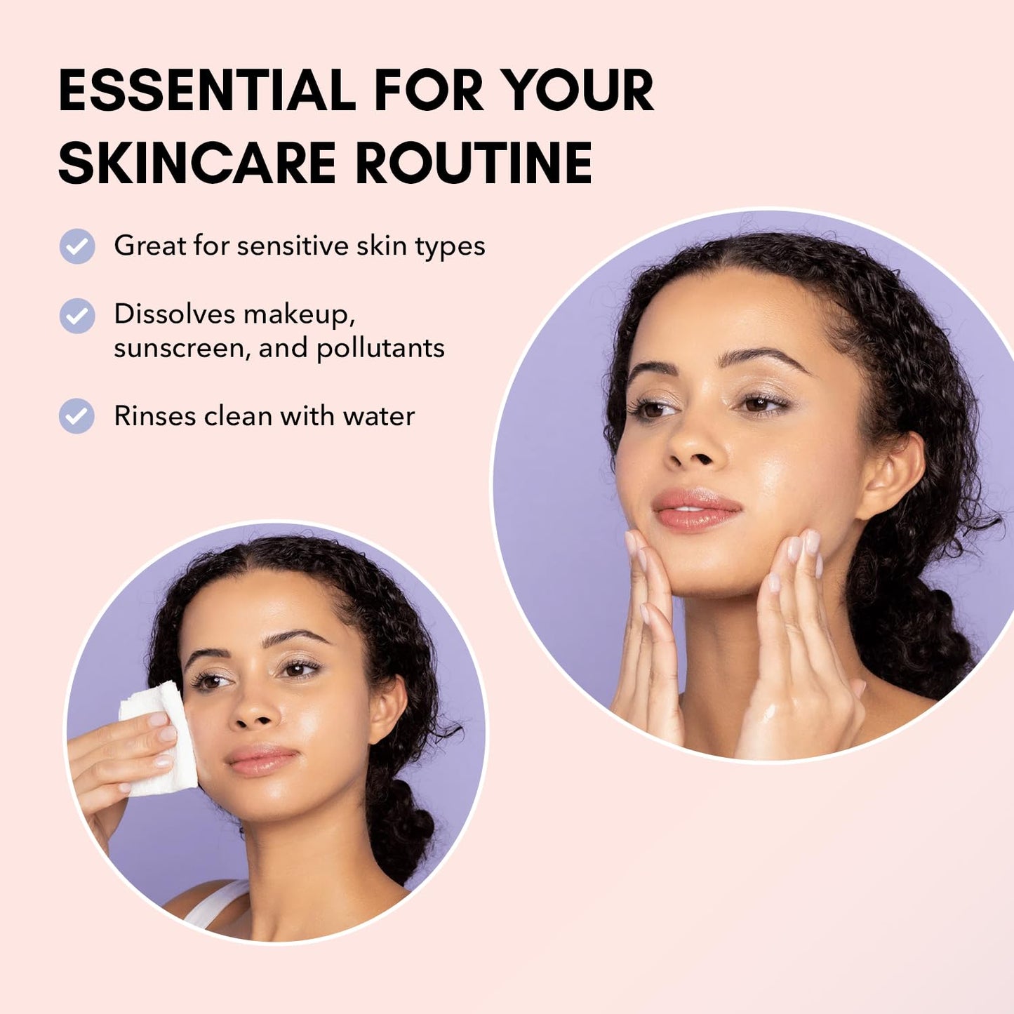 Clover Makeup Melt Milky Cleansing Oil | Gentle Makeup Removal, Skin-Friendly Formula and Residue-Free Rinse | Cruelty-Free & Vegan Face Oil - 4 oz (118 ml)