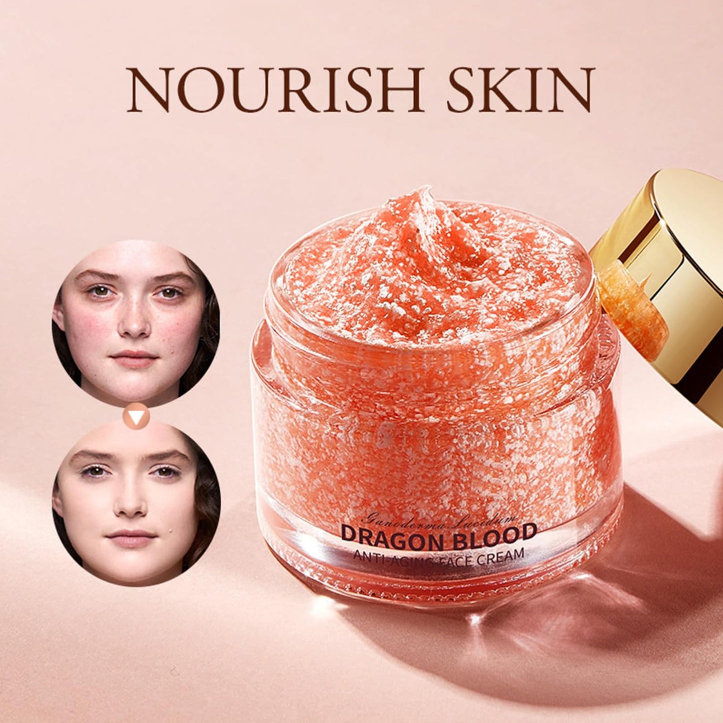 Dragon Blood Retinol Cream,Dragon Blood Retinol Moisturizing Firming,Moisturizer Nourishing Rejuvenating Cream,Skin Firm Anti-Wrinkle
