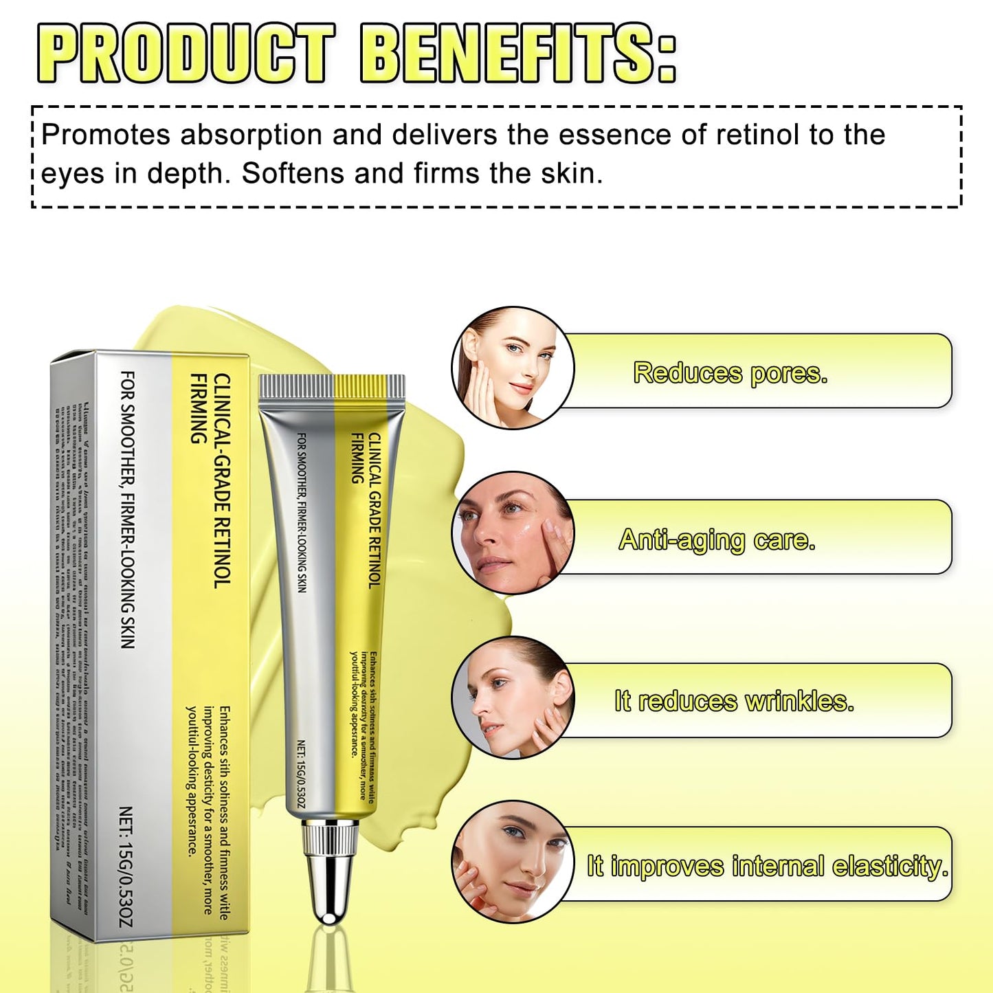 2 Pcs Botoxmix Peptide Anti-Wrinkle Cream Lift Tightening Booster, 2026 New Botoxmix & Vita-A Retinol Shot Cream, Peptide Anti-Wrinkle Serum for All Skin Types