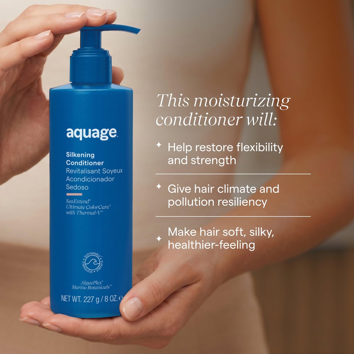 Aquage Silkening Conditioner 8 Fl Oz