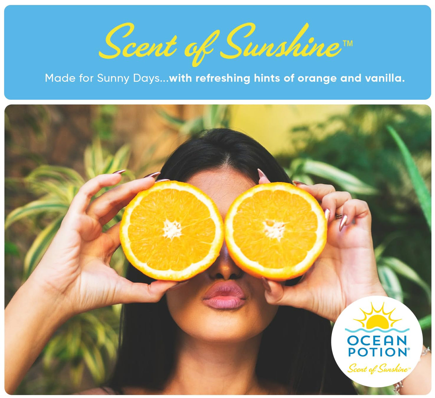 Ocean Potion Sun Care Continuous Sunscreen Spray SPF 50, Broad Spectrum UVA/UVB Protection Body Spray with Vitamin E & Aloe, Non-Greasy, Water-Resistant, 5.5 oz