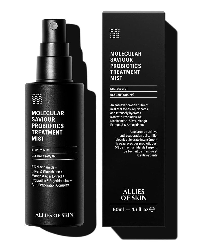 Probiotic Face Mist - Toner for Pore Minimization & Moisture Retention | 5% Niacinamide | Travel-Friendly (1.7 Fl Oz)