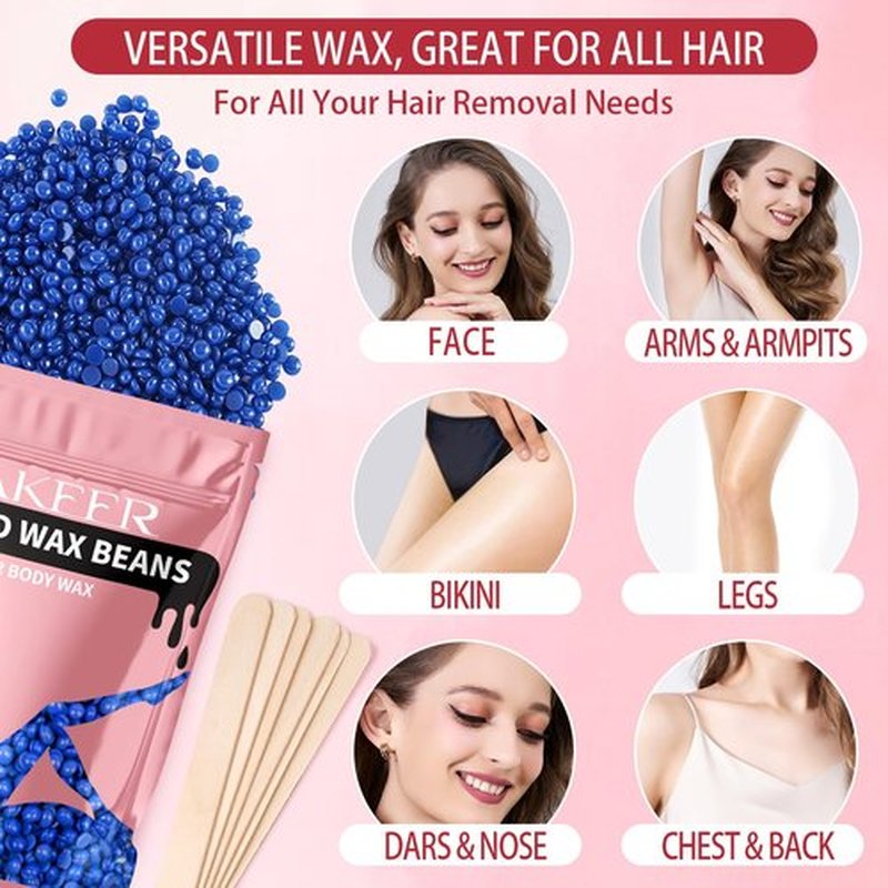 Oakeer Waxing Kit Wax Warmer for Hair Removal Easy to Use at Home Waxing Kit for Women Quick Heating wax Melt Warmer 2nd Gear Adjustment