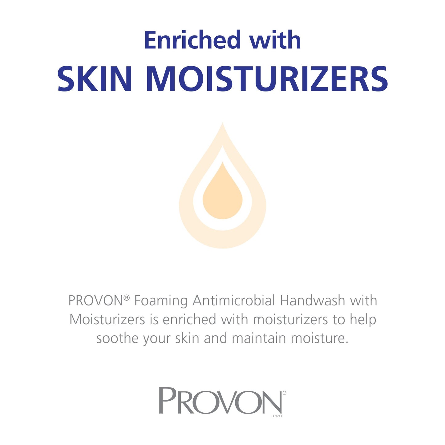 Provon Foaming Antimicrobial Handwash, Moisturizers, Light Fruit Fragrance, 1250 mL Refill for FMX-12 Push-Style Dispenser, Pack of 4