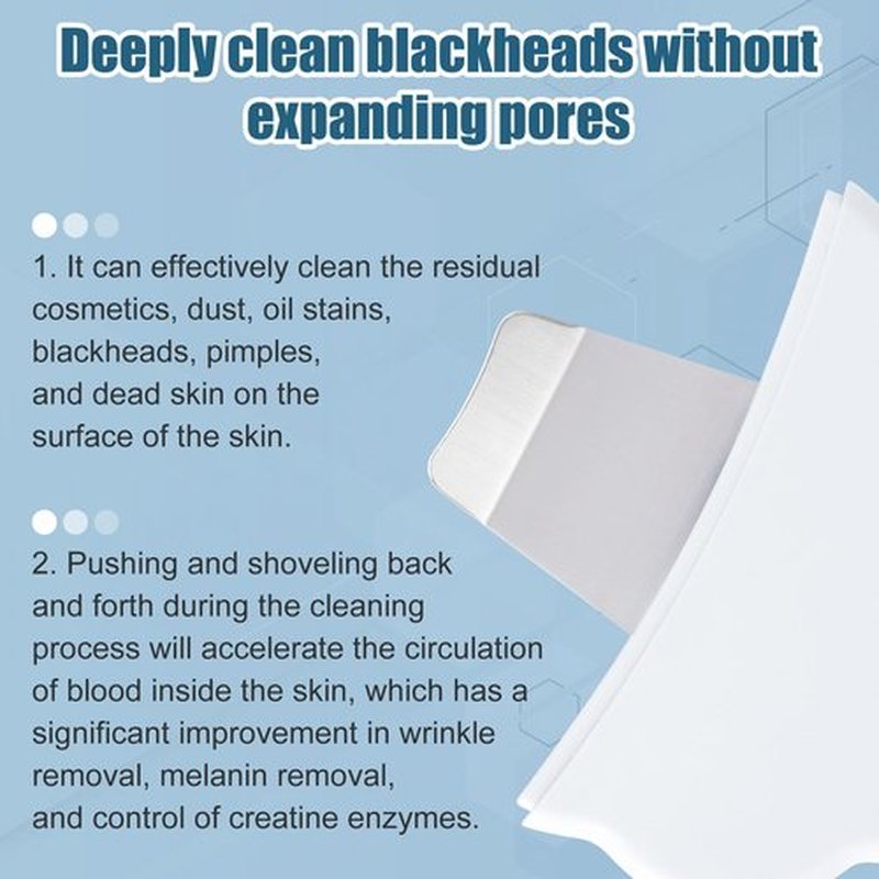 PAGOW Blackhead Remover Tools, White Silicone Nose Blackhead Remover with Cap, Deep Clean Skin Spatula, Mild and Safe Face Scraper for Men and Women (1 Pcs)