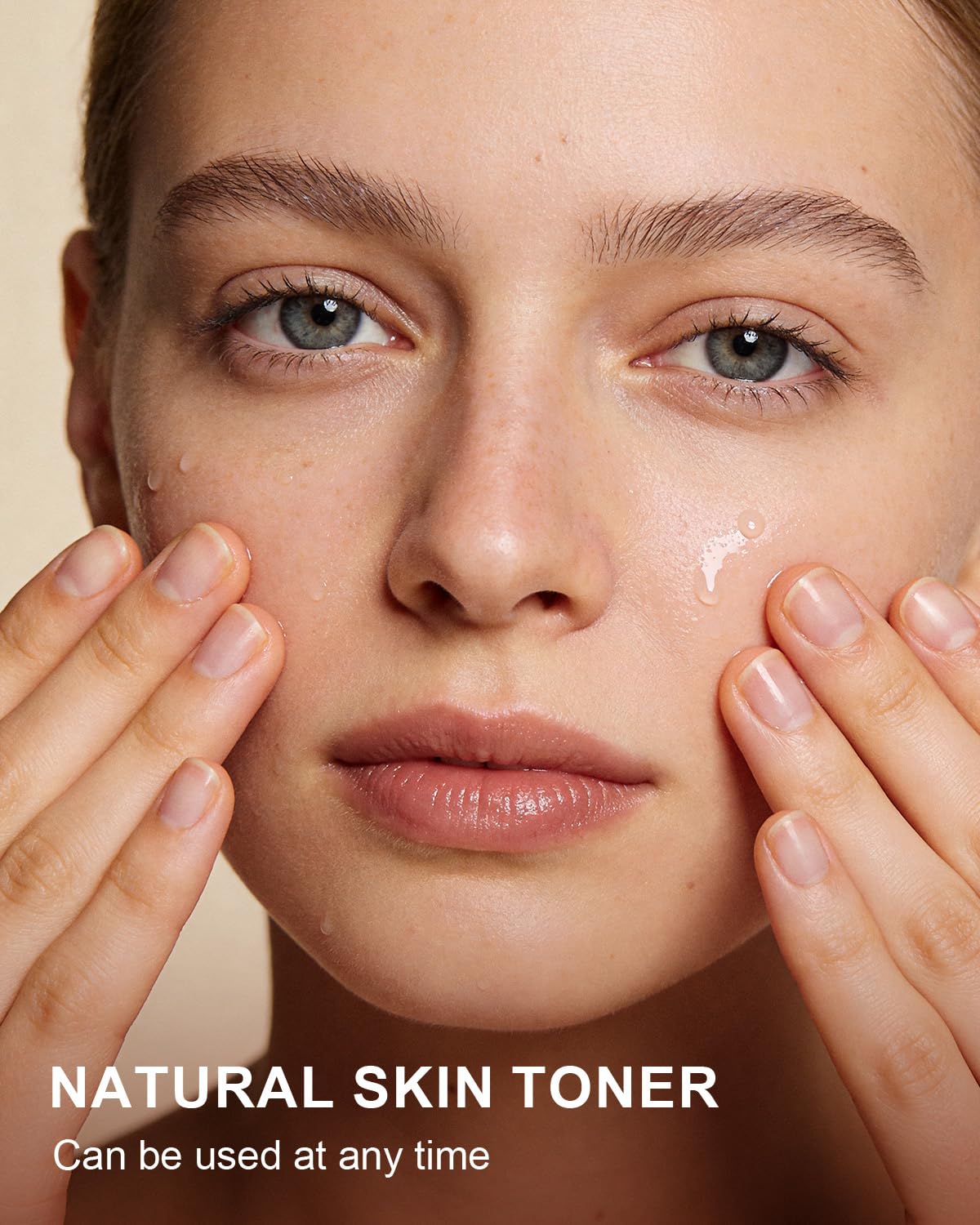 Yoken Pure Rose Water Toner for Face, 32 Fl Oz Bulk, 100% Rosa Damascena Rose Hydrosol, Refreshing Rosewater for Hair, Skin, Alcohol Free, Dye Free