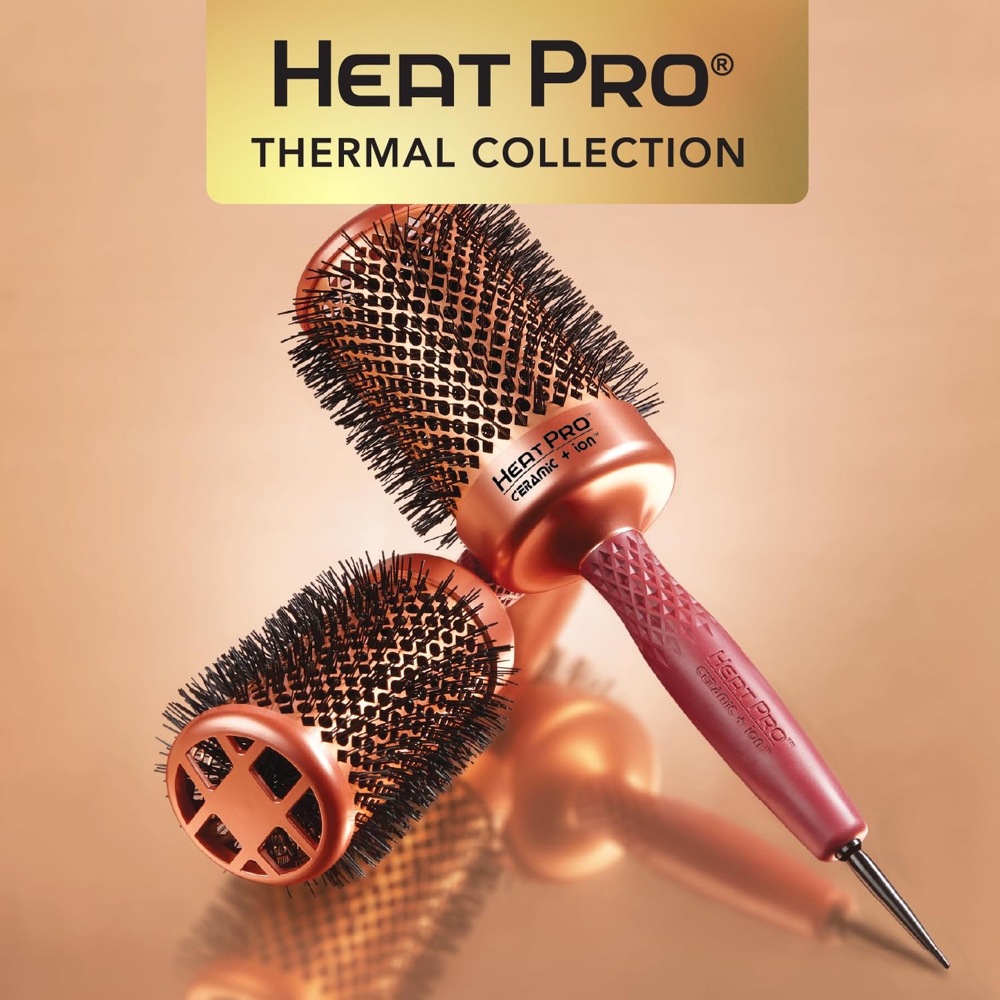 Olivia Garden HeatPro Round Thermal Hair Brush (not electrical)