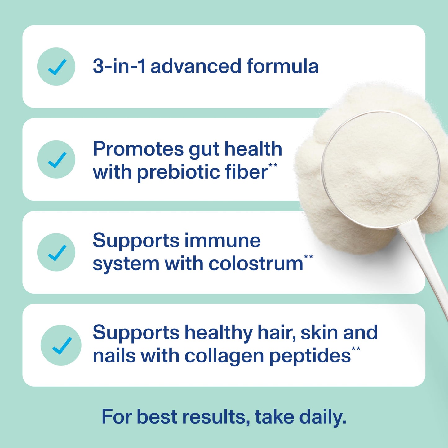Vital Proteins Advanced Collagen + Colostrum + Prebiotic Fiber, 5oz
