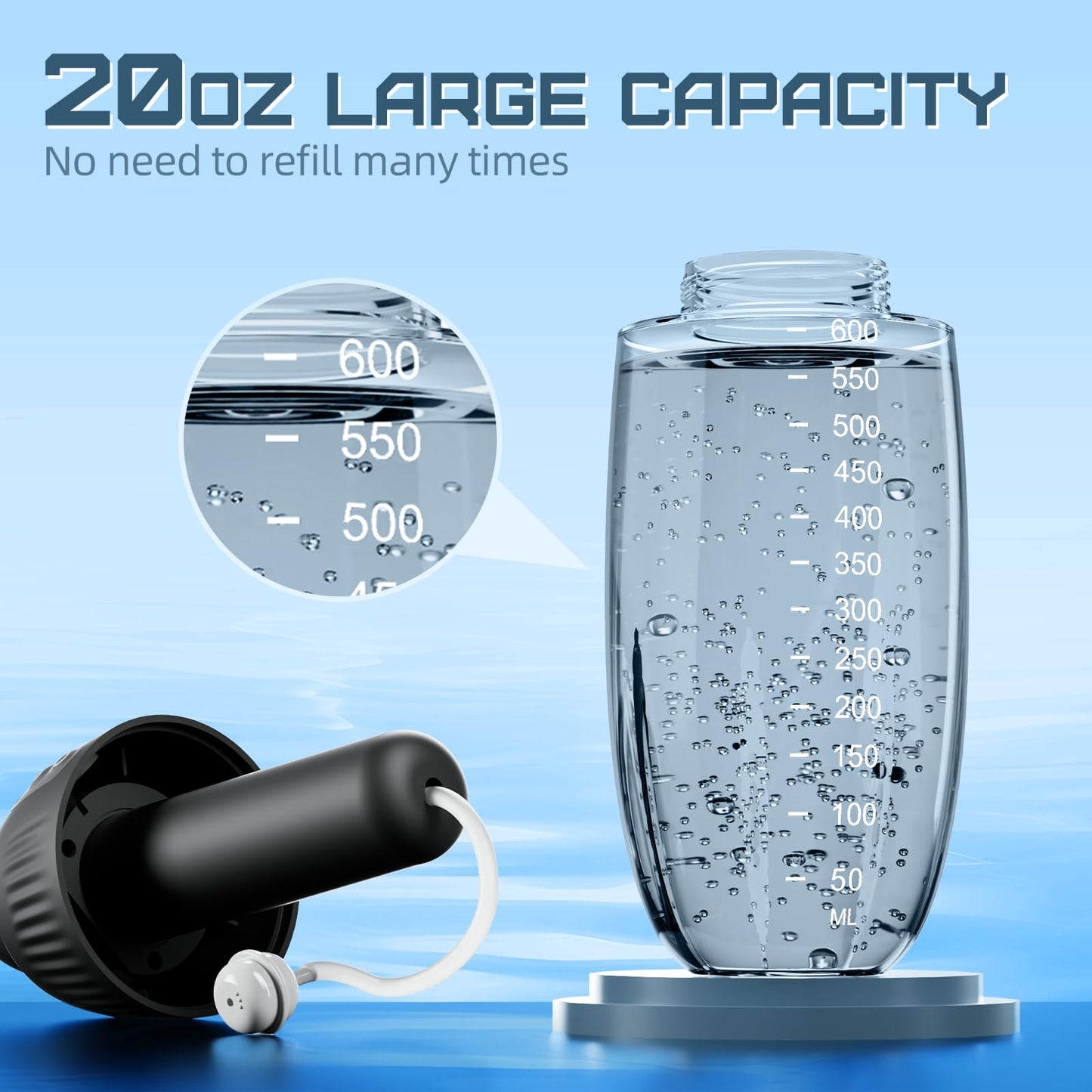 Anal Douche Automatic Rotating Enema - 20oz Douches for Men & Women 360° Deep Cleansing 5 Spouts with 3 Speeds of Rotation & Spray, Anti-Backflow Electric Enema Bulb Remote Control Silicone Enema Kit