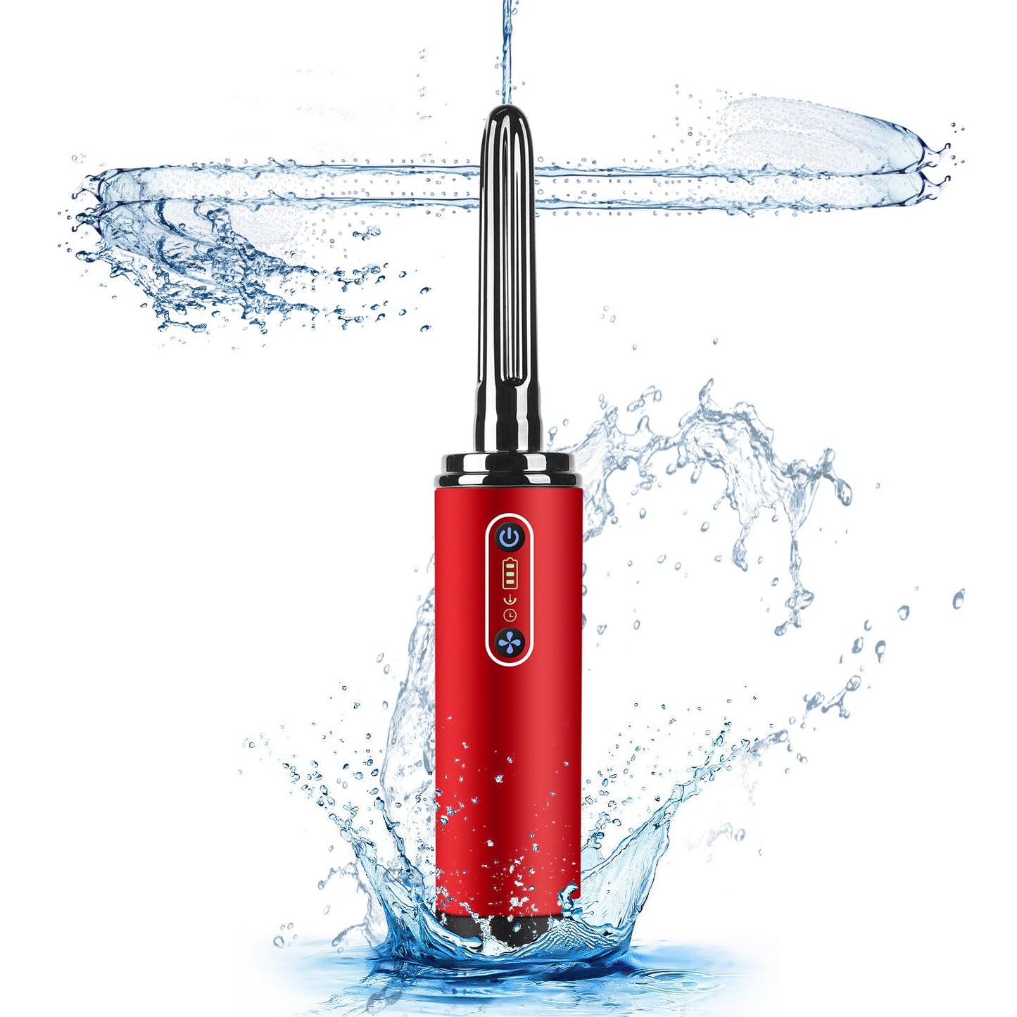 GVPIPYS Enema Anal Douche,Enemas-Douches for Men and Women Colon Cleanse,Electric Anal Cleaner Kit,Anti Backflow Shower Enema Bulb,Rotation-Spray Two Douching Modes,External Water Supply