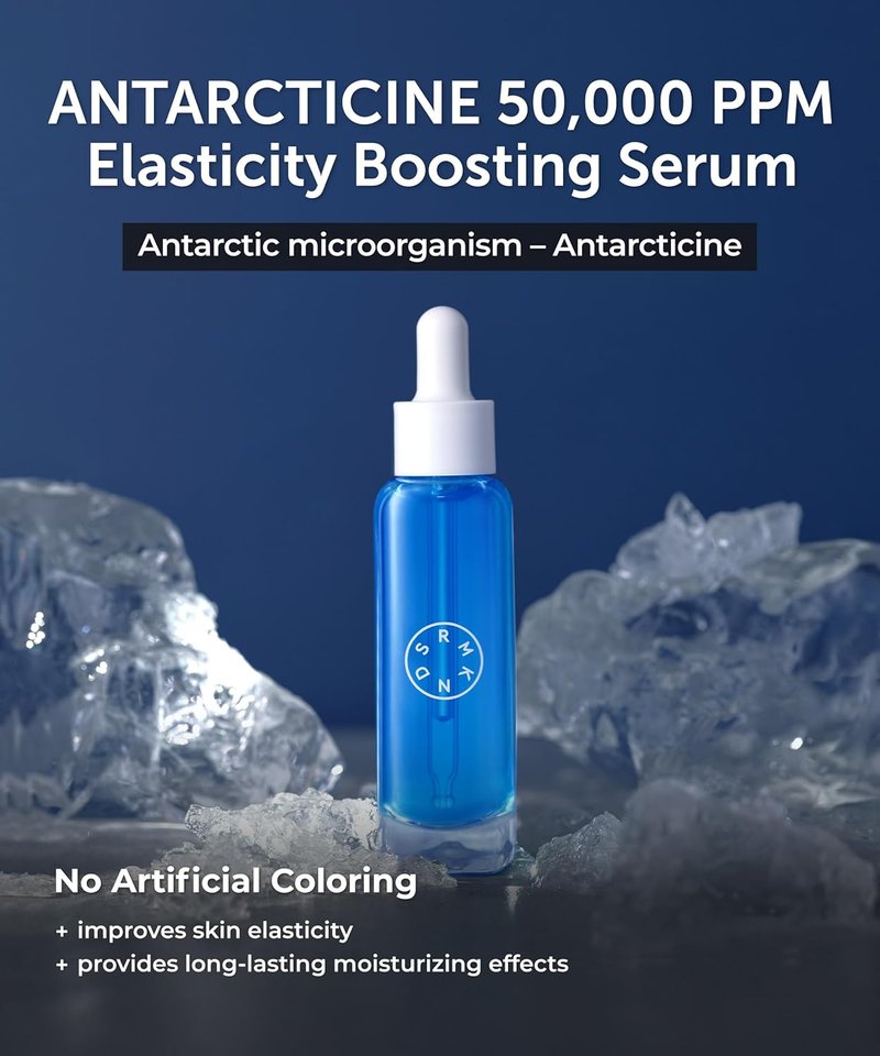 Deep Antarctic Serum - Lifting & Plumping Korean Skincare with Antarcticine™ | Vegan & Cruelty-Free - 1.01 fl. oz.