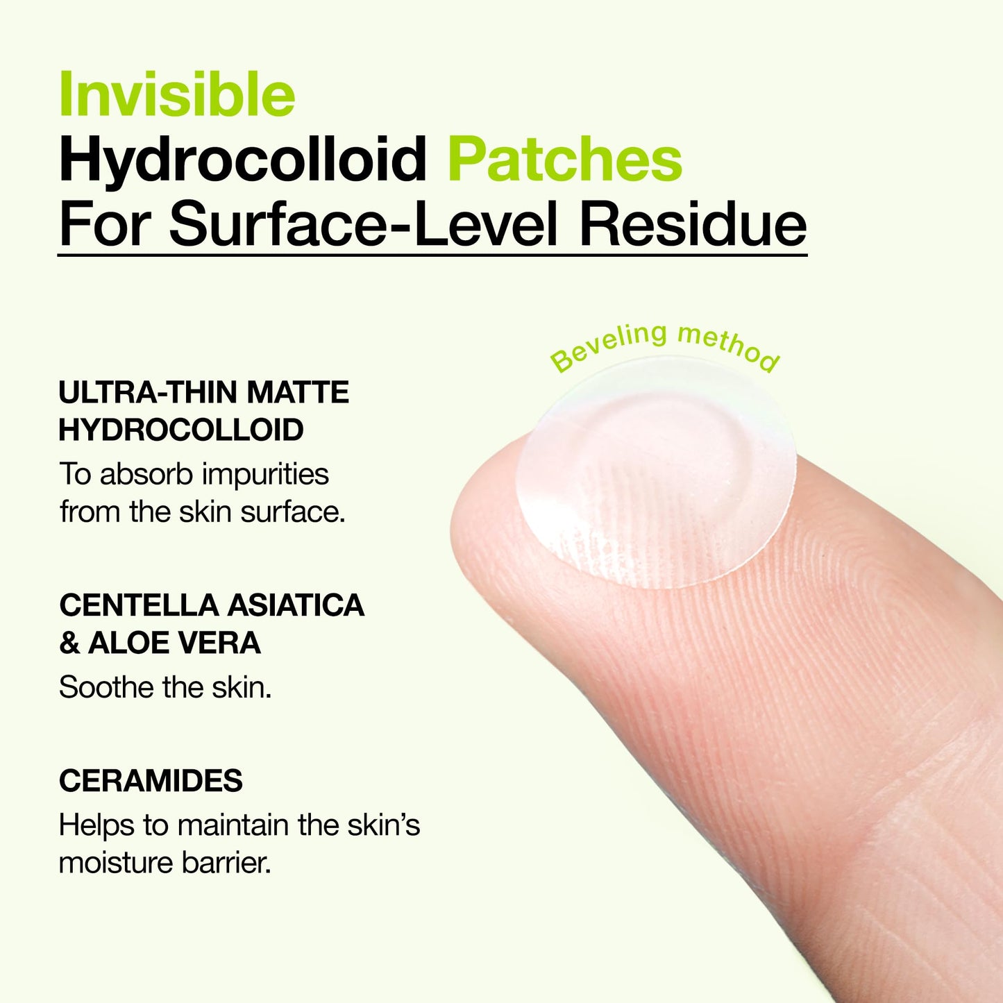 ANUA Ultra-Thin Spot Cover Patch, Invisible Hydrocolloid Pimple Patches for Face, 0.25mm Thin, Day & Night Wear Under Makeup, Non-Comedogenic, Korean Skincare, 75 Counts