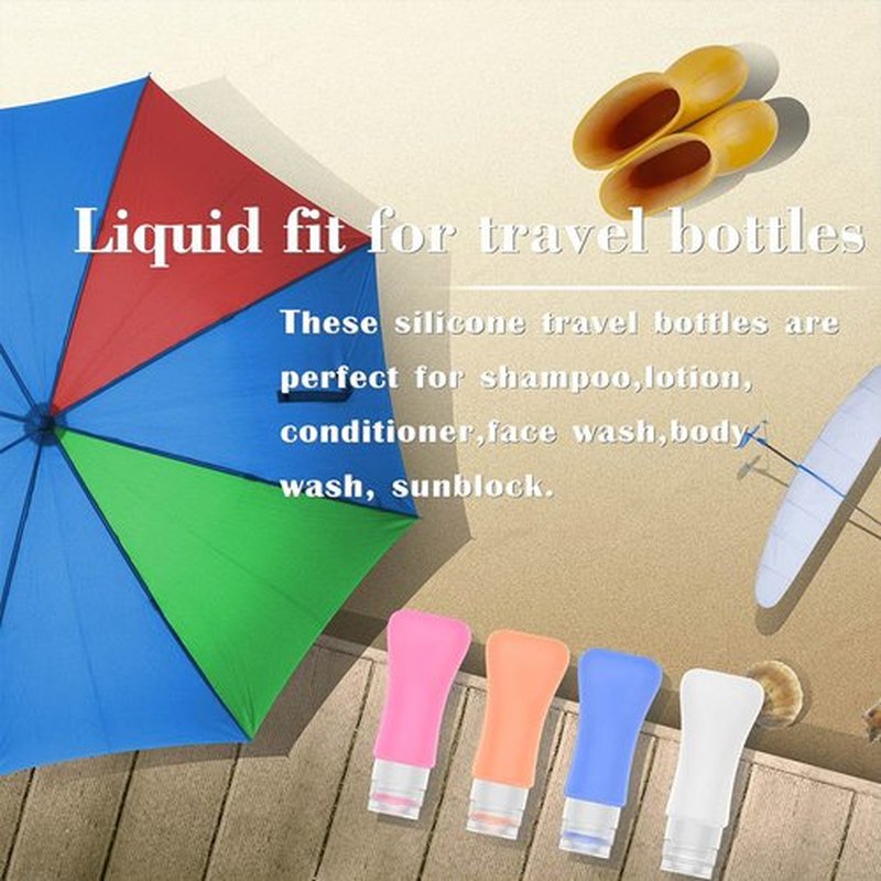 14 Pack Travel Bottles, TSA Approved Containers, 3oz Leak Proof Travel Accessories Toiletries, Travel Shampoo And Conditioner Bottles, Perfect for Business or Personal Travel Essentials