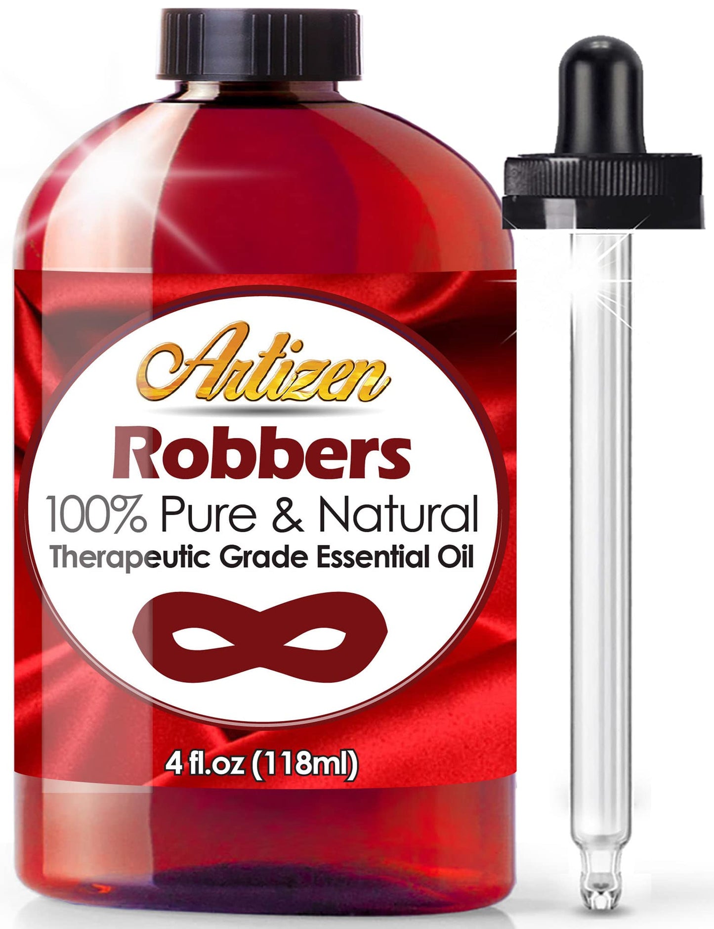 Artizen Robbers Blend Essential Oil - Therapeutic Grade for Aromatherapy, Relaxation, Skin Therapy & More Eyedropper -1 fl oz - Aromatherapy Essential Oil