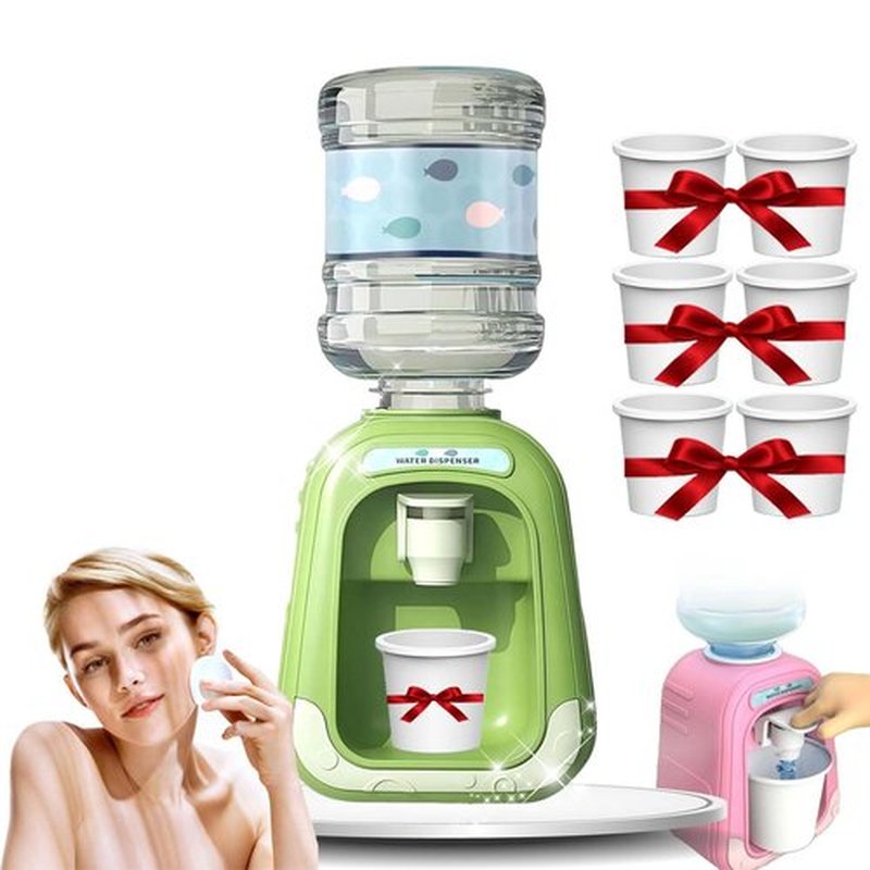 Myogly™ Micellar Water Dispenser,Bleumy Micellar Water Dispenser,Micellar Water Dispenser,Makeup Remover Liquid Skin Care Dispenser (1*Green)