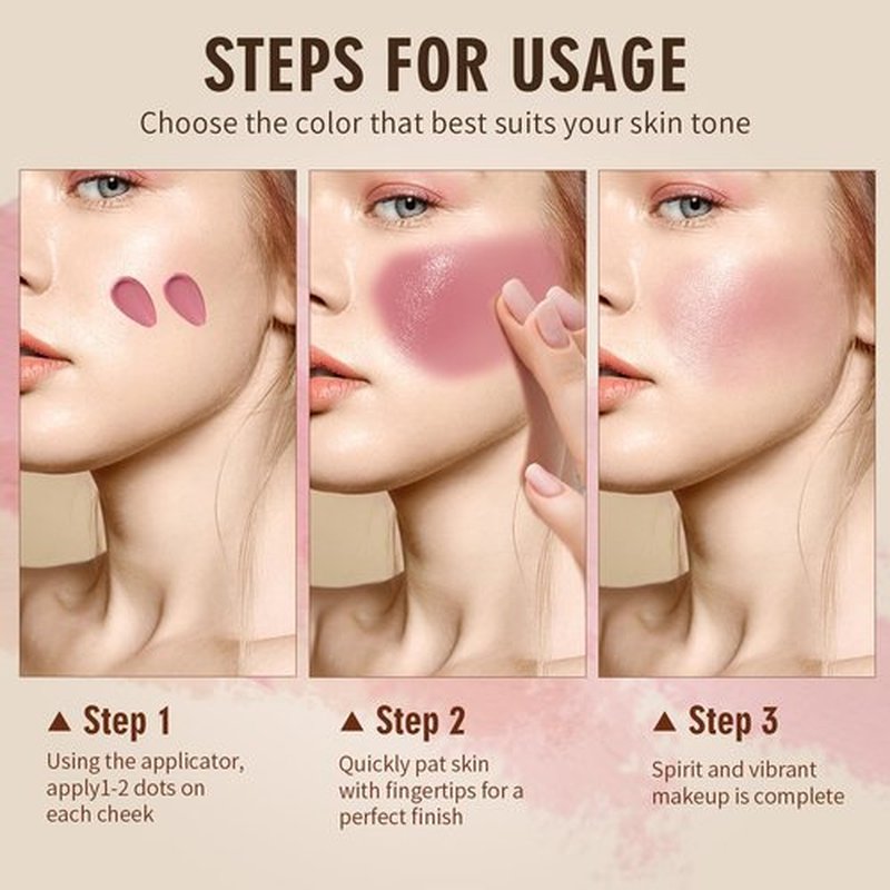 LaMu'S COSMETICS Soft Pinch Weightless Liquid Blush, Long-Lasting Beauty Natural Waterproof Face Liquid Blush For All-Day Wear (Encourage-Soft Neutral Pink, 0.25fl.oz/7.5ml)