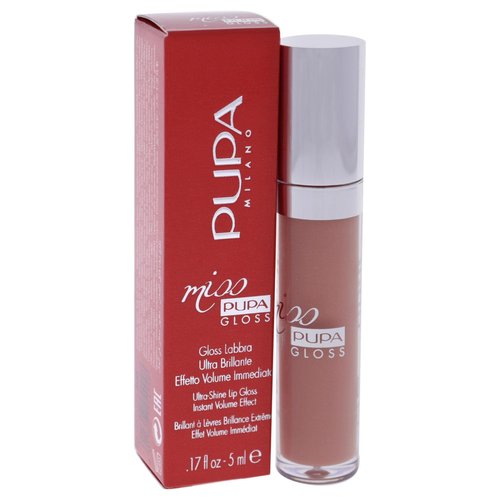 Pupa Milano Miss Milano Lip Gloss - Shiny, Smooth, Plump - Soft, Innovative Gel Texture - Glides Smoothly On The Lips - For A Moisturizing And Volume Enhancing Effect - 300 Soft Kiss - 0.17 OZ