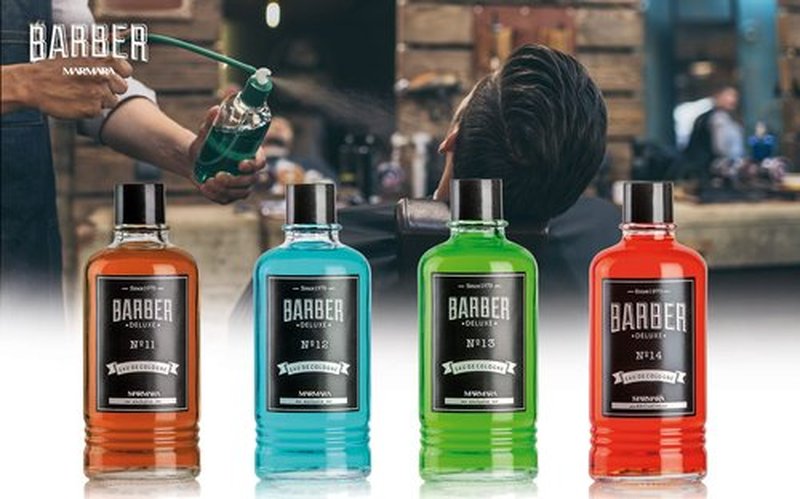 Marmara Barber Cologne - Best Choice of Modern Barbers and Traditional Shaving Fans (No 3 Orange, 500ml x 1 Bottle)