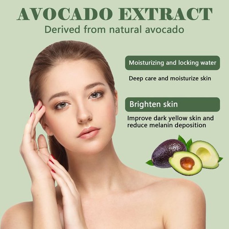 Avocado Skin Care Set for Women,6PCS Skincare Kits with Facial Cleanser, Toner, Serum, Lotion,Cream, Eye Cream, Moisturizing Korean Skin Care Set,Anti-Aging Skin Care Set,Face Care Gift Set for Women
