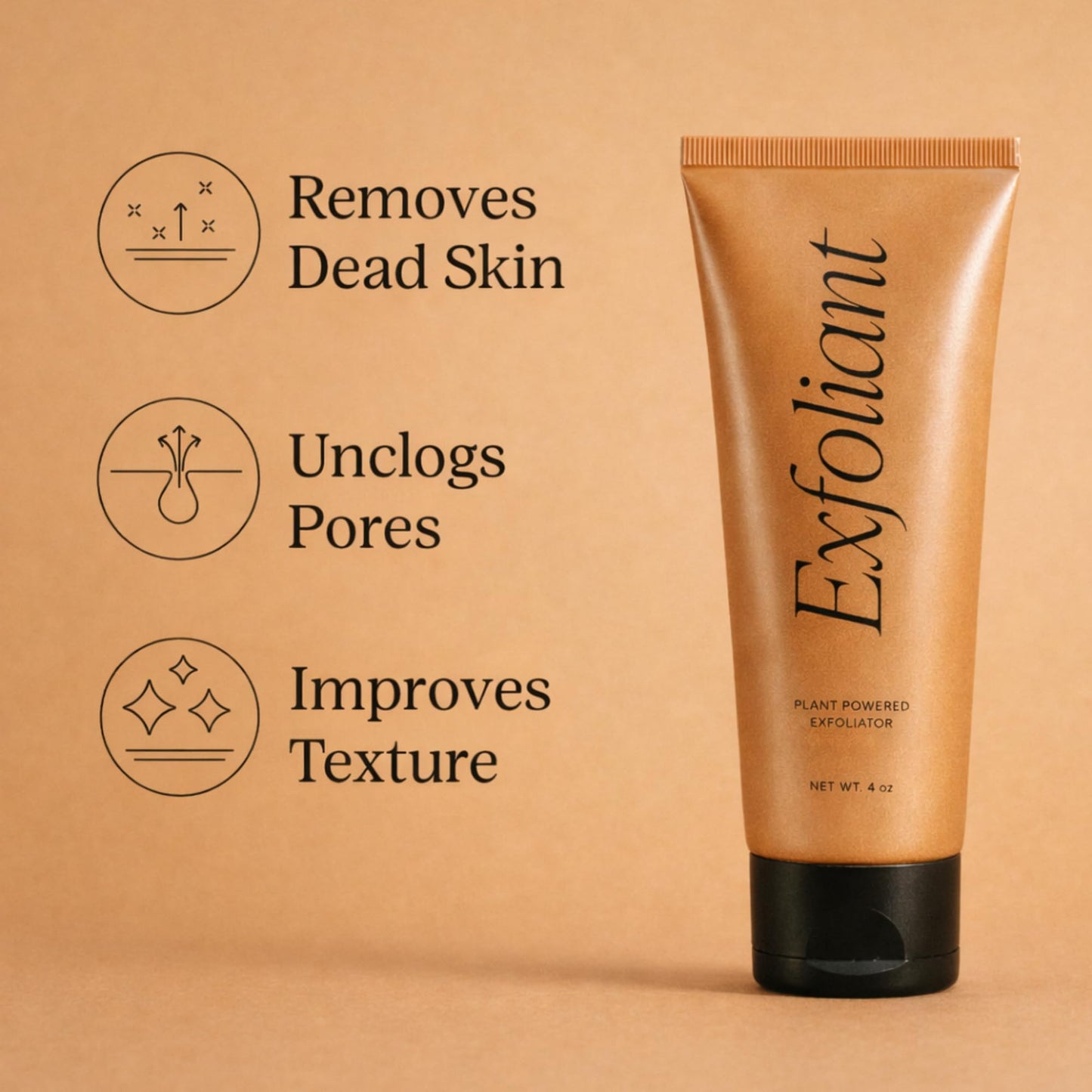 The Daily Essential Exfoliating Face Gel W/Jojoba Oil, Salicylic Acid, Glycolic Acid & More | For Dead Skin, Unclog Pores, Remove Dead Skin, Smooth Skin Bumps Co (Exfoliant)