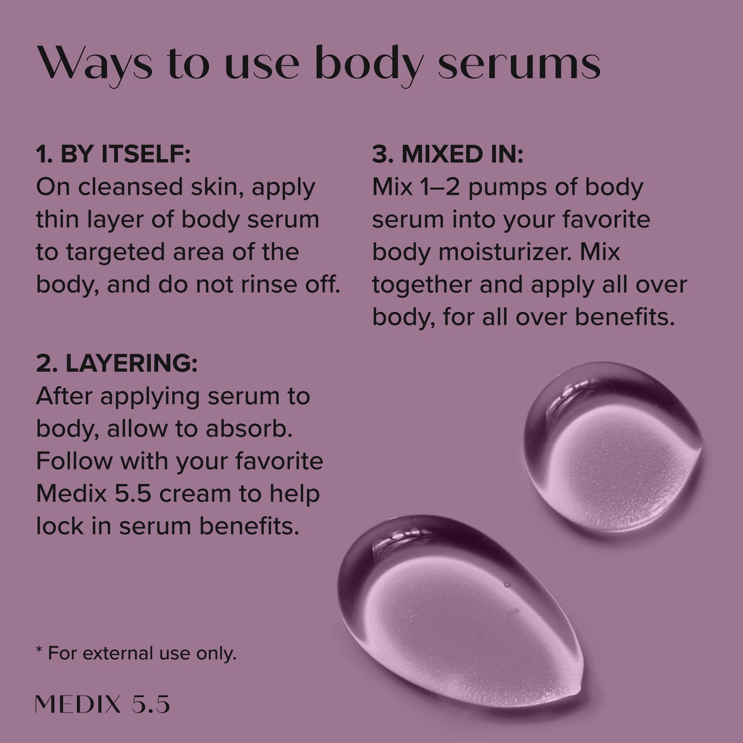 MEDIX Body & Face Moisturizer 20% Vitamin F Oil Body Booster & Face Serum | Concentrated Vitamin F + Vitamin E Oil Skin Care Super Serum For Crepey Skin & Protecting Skin Barrier, 2-Pack