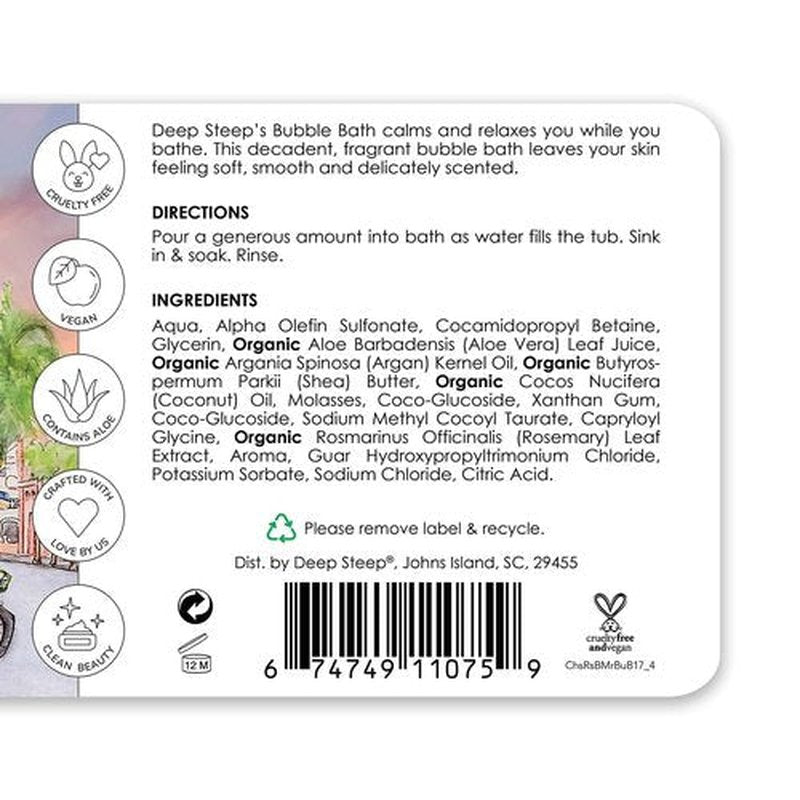 Deep Steep Bubble Bath, 17oz (Pack of 2) (Raspberry Merlot)