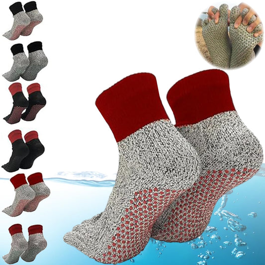 Sansvertue Hypersocks - Grounding Barefoot Socks, SV Hypersocks Barefoot Grounding Socks, Toe Separator Socks (E)