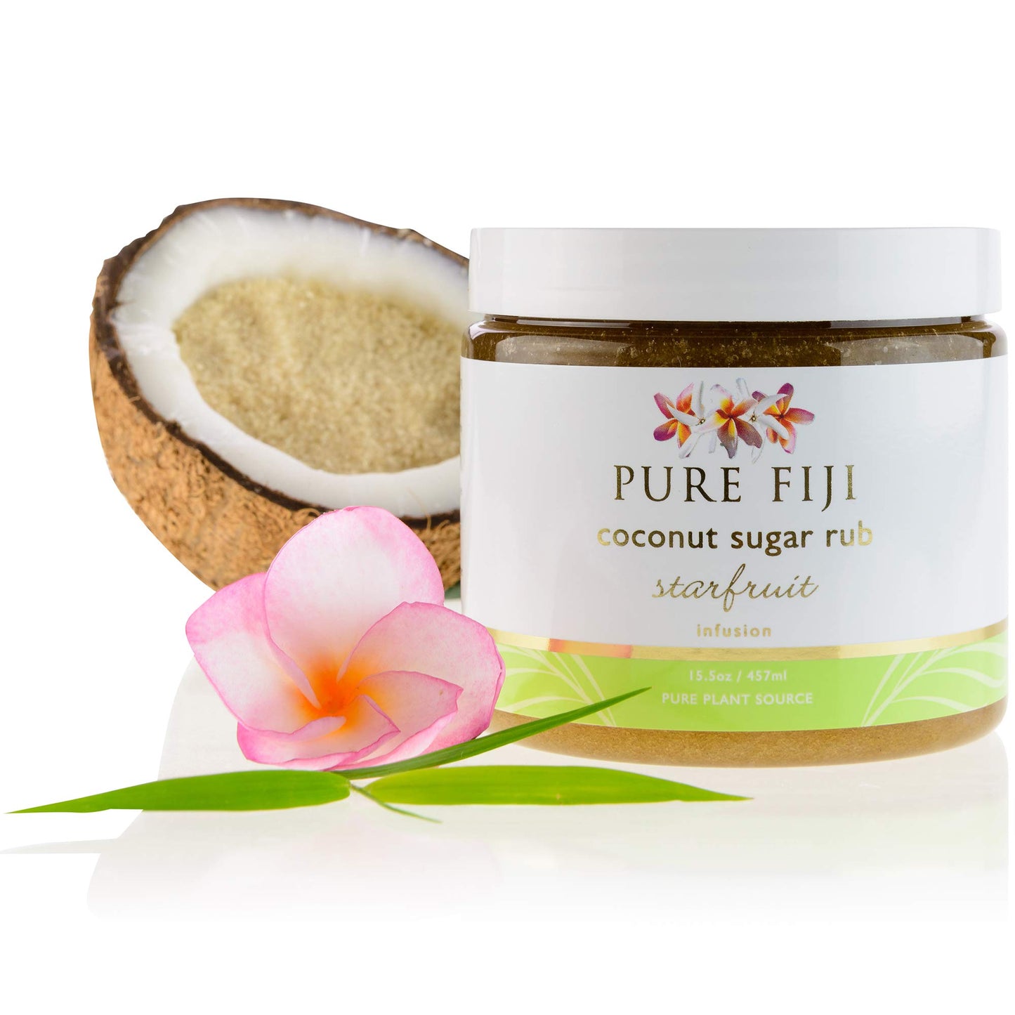 Pure Fiji Coconut Sugar Rub Starfruit, 15.5 Ounce