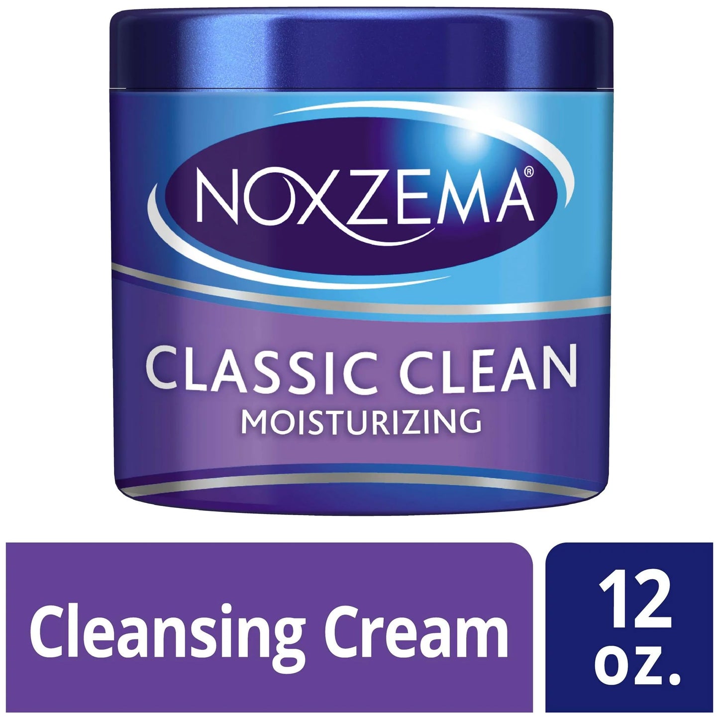 Noxzema Classic Clean Moisturizing Cleansing Cream Unisex, 12 Ounce (Pack of 2)