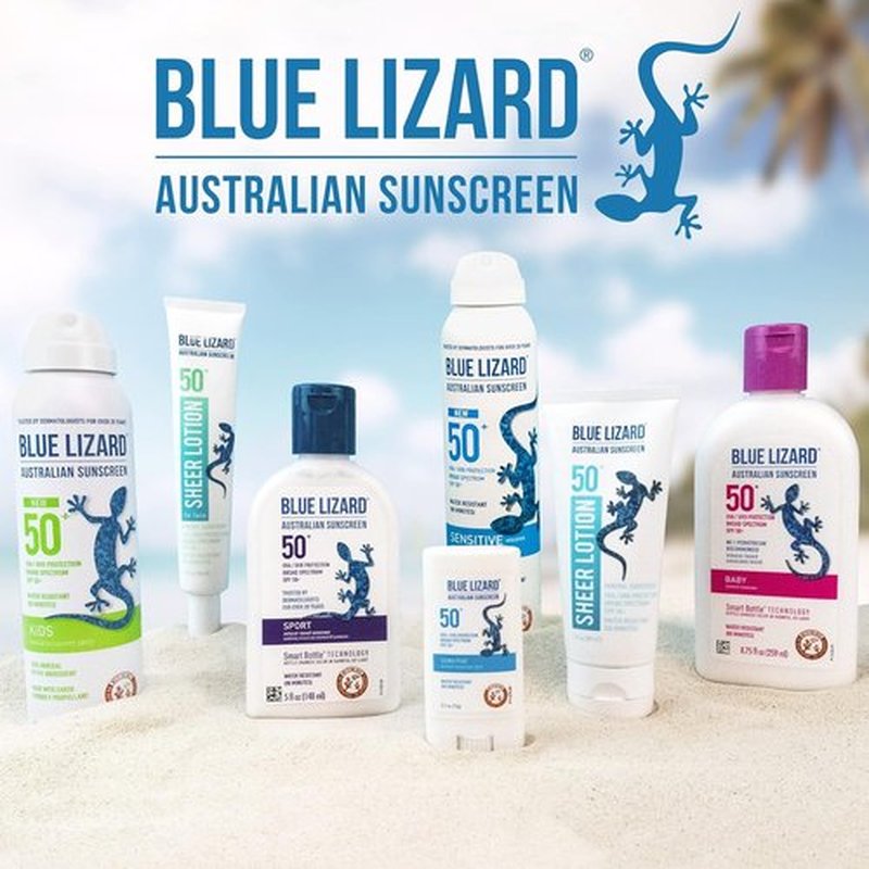 BLUE LIZARD Mineral Sunscreen Stick with Zinc Oxide SPF 50+ Water Resistant UVA/UVB Protection Easy to Apply Fragrance Free, Kids, Unscented, 0.5 oz (Pack of 2)
