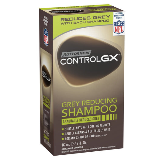 Just For Men Control Gx 5 Ounce Shampoo Grey Reducing Boxed (147ml) (6 Pack)