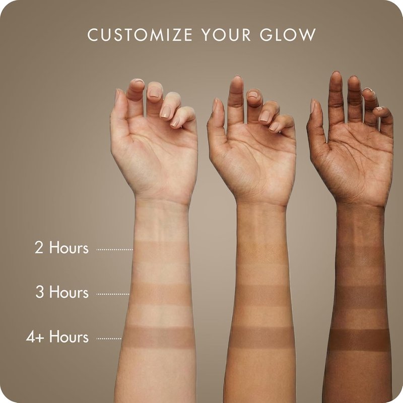 Sunless Tanning Mousse - FlexExpress Self Tanner for Natural Glow | Lightweight, Quick Dry, Vegan, 6 Fl Oz