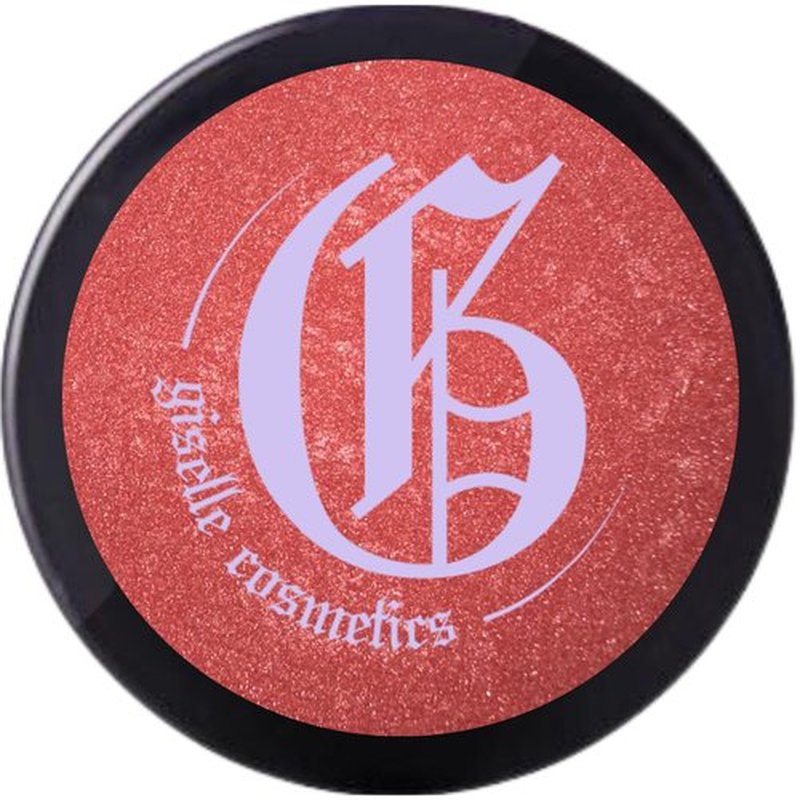Giselle Cosmetics Red Hawaii Matte Blush Makeup Mineral Makeup Pure Talc Free Minerals Matte Loose Face Makeup Powder Blush for Cheeks 5 Gram Travel Size Blush