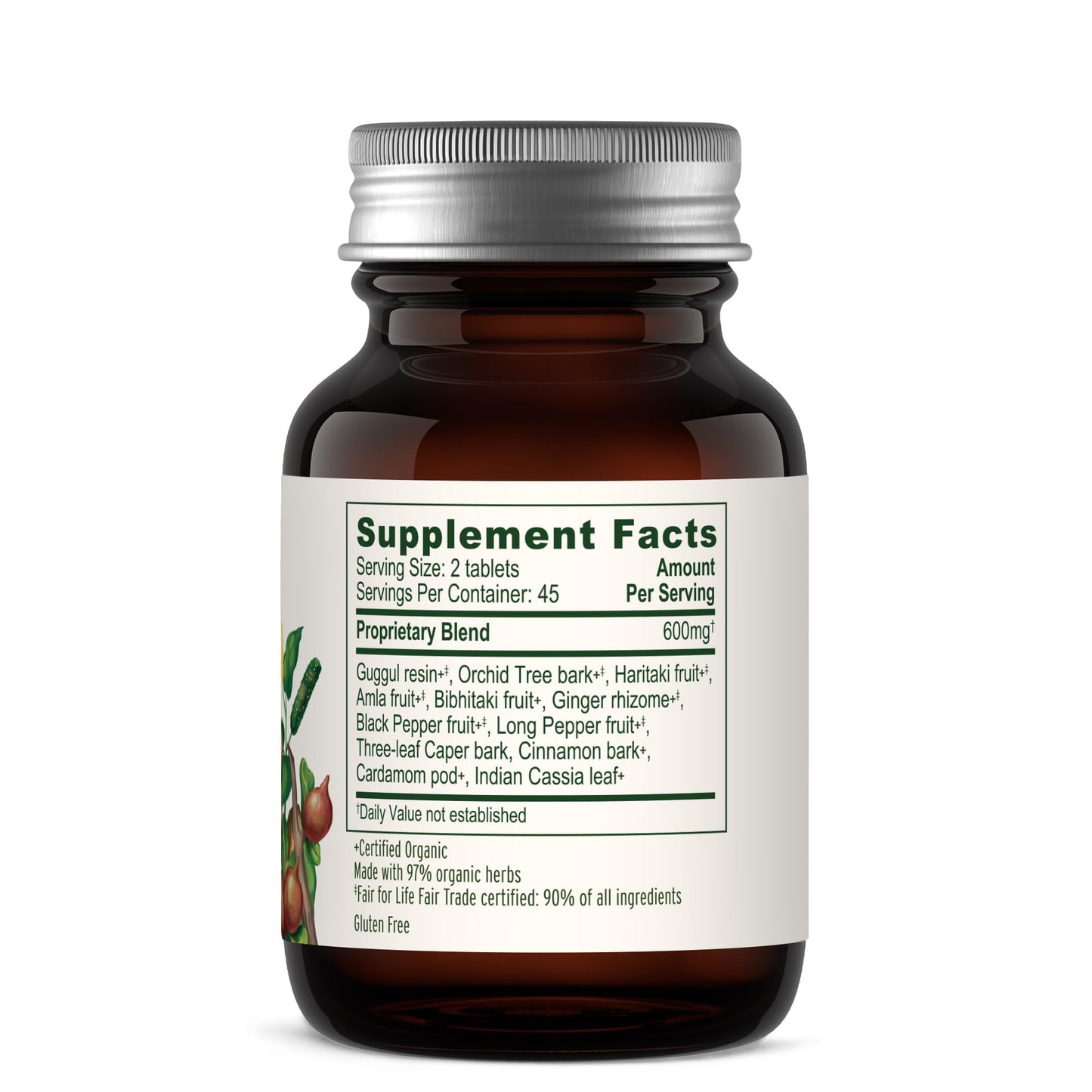 Banyan Botanicals Kanchanar Guggulu Tablets – Organic Lymph Supplement with Guggulu Resin – Promotes the Healthy Elimination of Natural Toxins* – 90 Tablets – Non-GMO Sustainably Sourced Vegan