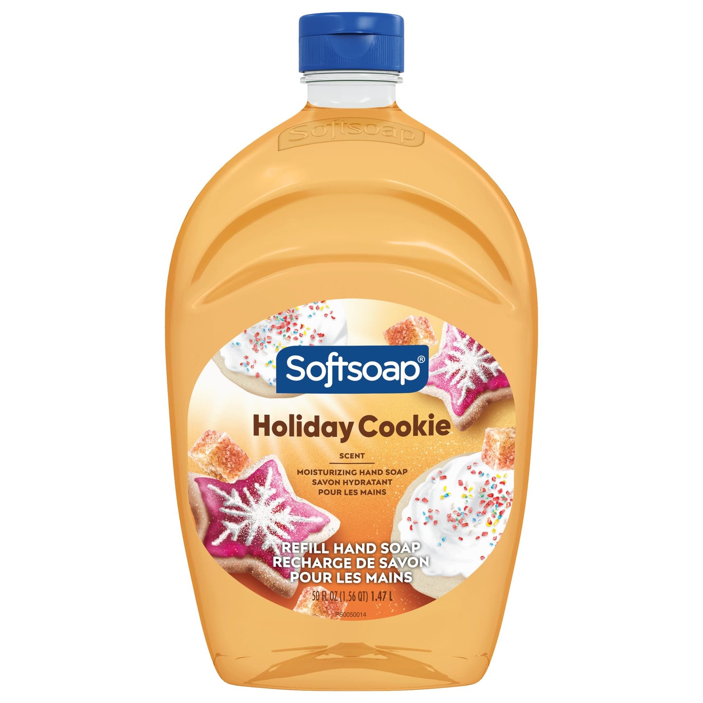Soft Soap Limited Edition Sugar Cookie Liquid Hand Soap, Kitchen or Bathroom Hand Soap, 1-50 oz Refill Bottles, 50Fl Oz Total (Sugar Cookie - 1-Pack)