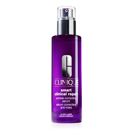 Clinique Smart Clinical Repair Wrinkle Correcting Face Serum With Hyaluronic Acid, Peptides + Advanced Retinoid Serum | Anti-Aging + Hydrating