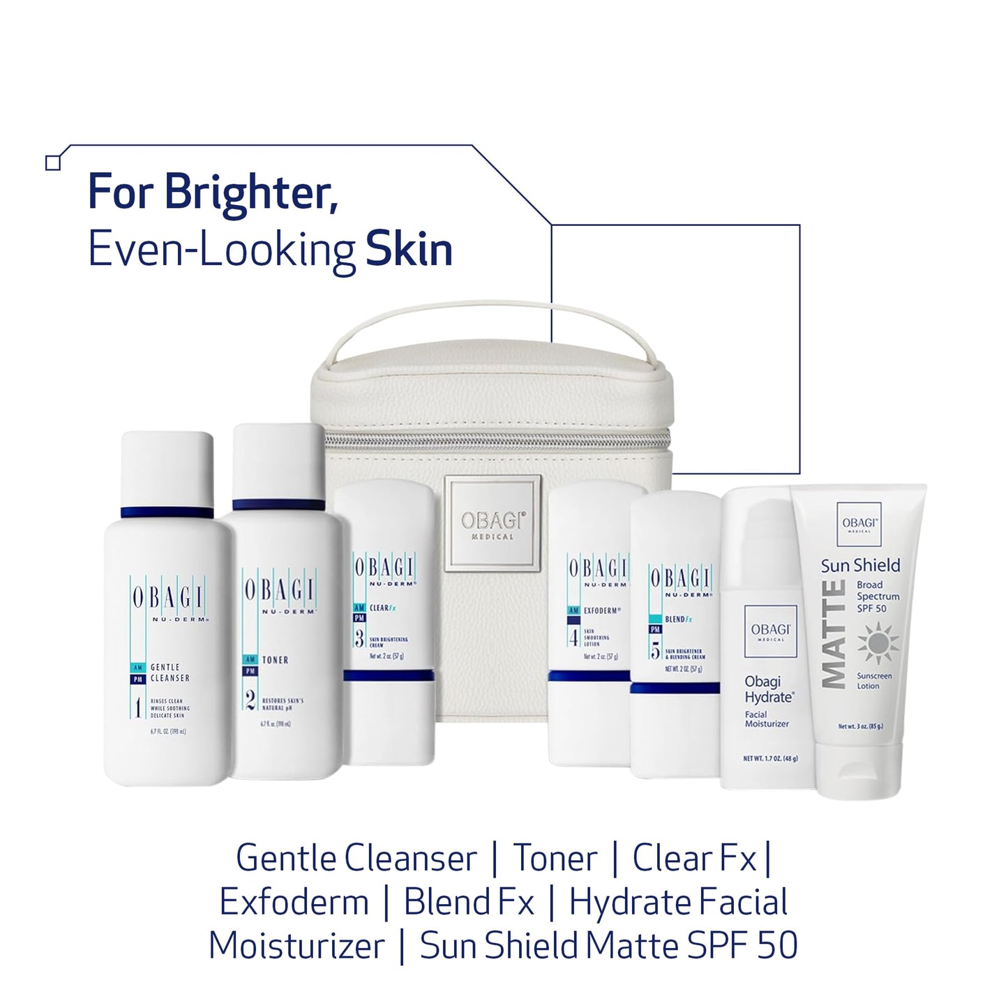 Obagi Medical NuDerm Fx System Normal to Dry, 7 Count
