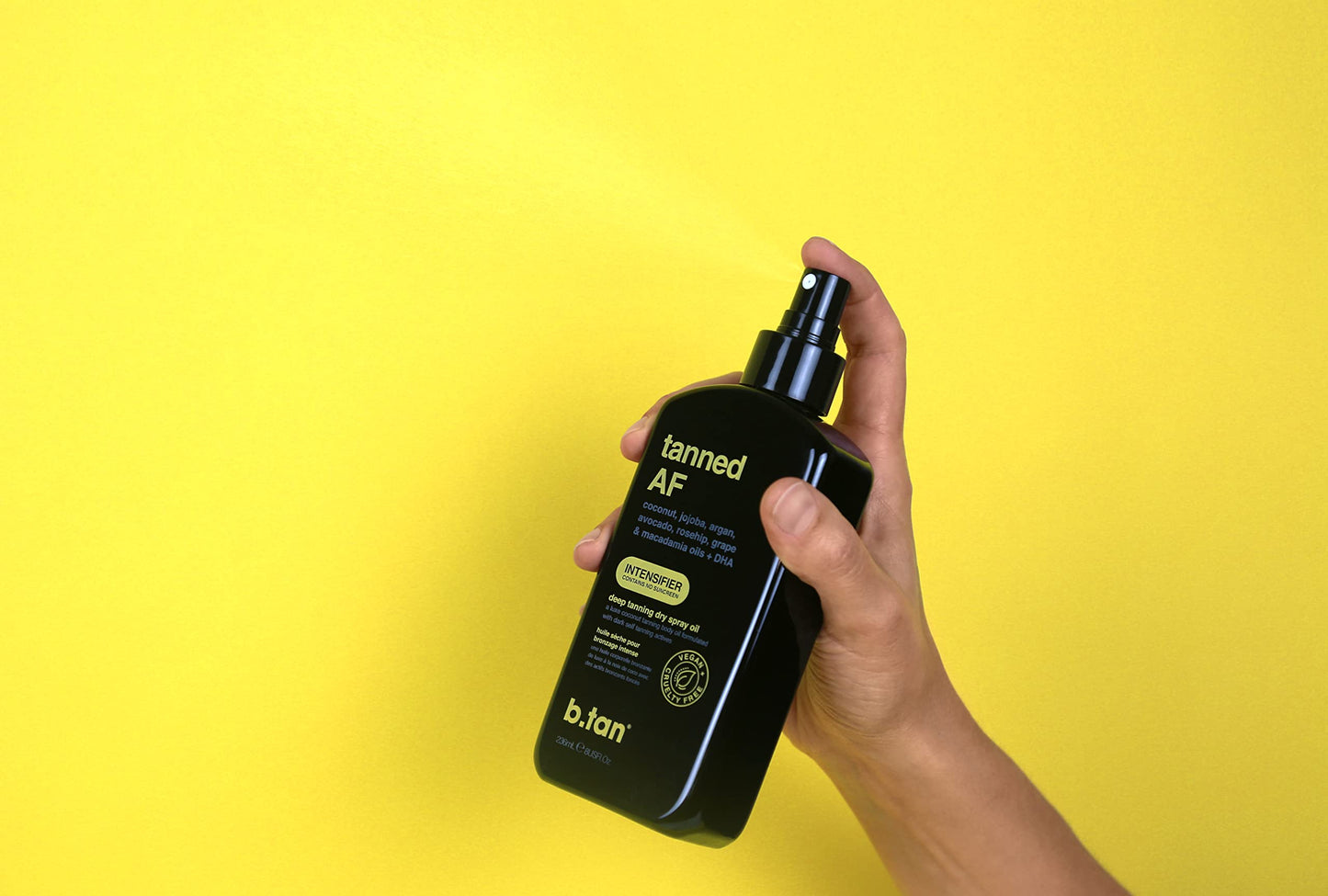B.Tan Tanned AF Intensifier Dry Tanning Oil
