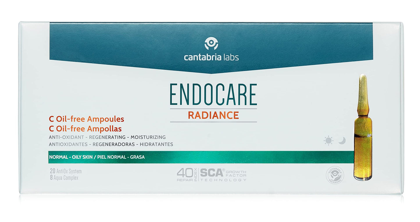 Endocare C Oil Free 30 Ampollas x 2 ml.