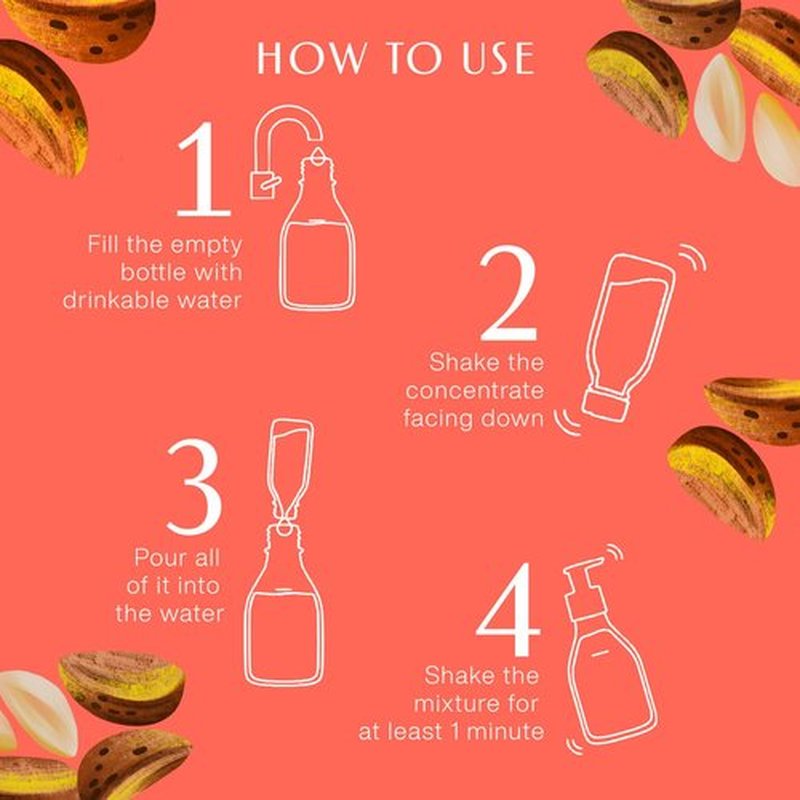 natura Ekos Castanha Body Lotion Concentrate Refill 30ml - Anti-Dryness - Deep Skin Hydration Moisturizer - Vegan Skin Care - Self Care & Body Care